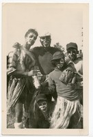 Five African Zulu Cannibal Baseball Players