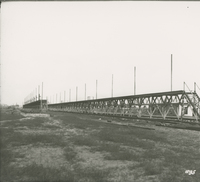 Loading racks during the 1917-1918 Construction of the Wood River Refinery
