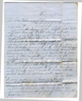 Letter from E.W. Mudge to his mother and sisters, July 4th, 1862