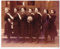 Edwardsville High School 1910 Women&#039;s Basketball Team