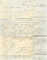 Letter to E.W. Mudge from his brother H.R. Mudge, February 12th, 1862