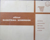 1975 Women&#039;s Basketball Scorebook from Edwardsville High School