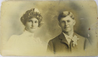 March 29, 1903 Wedding Photo of Henry &amp; Rebecca ‘nee Deye Balster