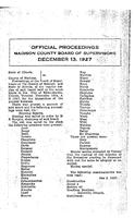 December 13, 1927 Official Proceedings of the Madison County Board of Supervisors