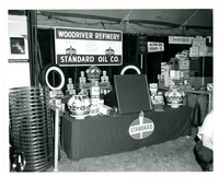 1957 Standard Oil Company Booth at Alton Industry Exposition