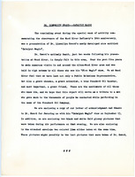 1957 Dr. Llewellyn Heard Catalyst Magic Show Letter