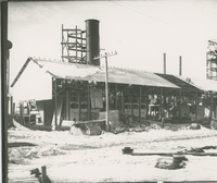 Trumbles 1 and 2 Furnaces   during the 1917-1918 Construction of the Wood River Refinery