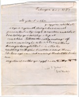 Letter from one of E.W. Mudge&#039;s younger brothers