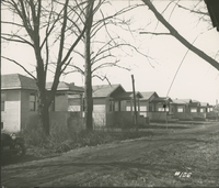Roxana Hancock Houses during the 1917-1918 Construction of the Wood River Refinery