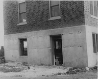 1926  Drilled Holes in the Northeast Side of the Madison County Tuberculosis Sanitarium in Edwardsville after Mine Subsidence