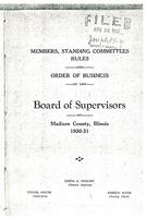April 16, 1930 Official Proceedings of the Madison County Board of Supervisors