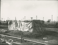 Loading Rack Washhouse during the 1917-1918 Construction of the Wood River Refinery