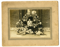 1910 Photograph of Edwardsville High School Football Team