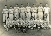 Burke Baseball Team With John Drost at Center