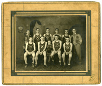 Photograph of The &quot;Palace Eagles&quot; Basketball Team