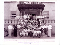 1955 Standard Office Personnel in front of Main Office Building