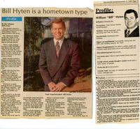 1995 Article about Bill Hyten, The First Superintendent of Triad High School