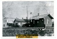 Peters Train Station in Glen Carbon 