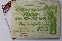 War Ration Book from Moro, IL, for years 1943-4